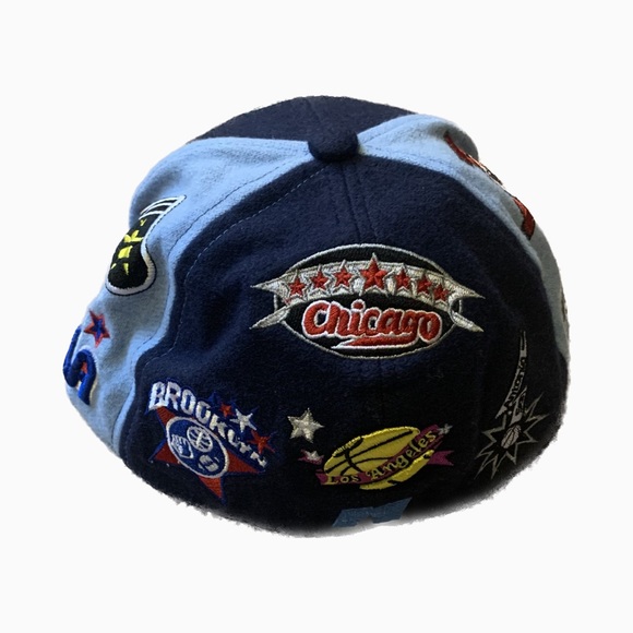 Vintage NBA Fitted Hat | Patch  Fitted Cap | Size 7 3/4 - Picture 2 of 4